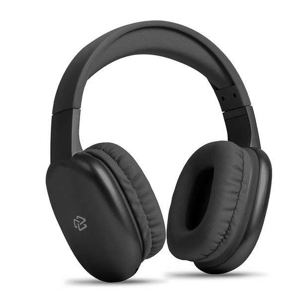 Audífonos inalámbricos On ear | STF Aurum ANC | 8 hrs uso función dual negro