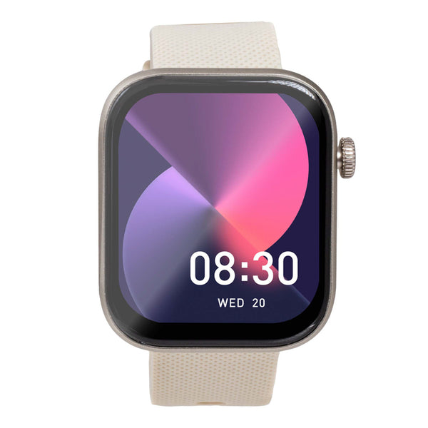 Smartwatch reloj inteligente | STF Kronos Solaris | Pantalla AMOLED Protección IP67 Beige