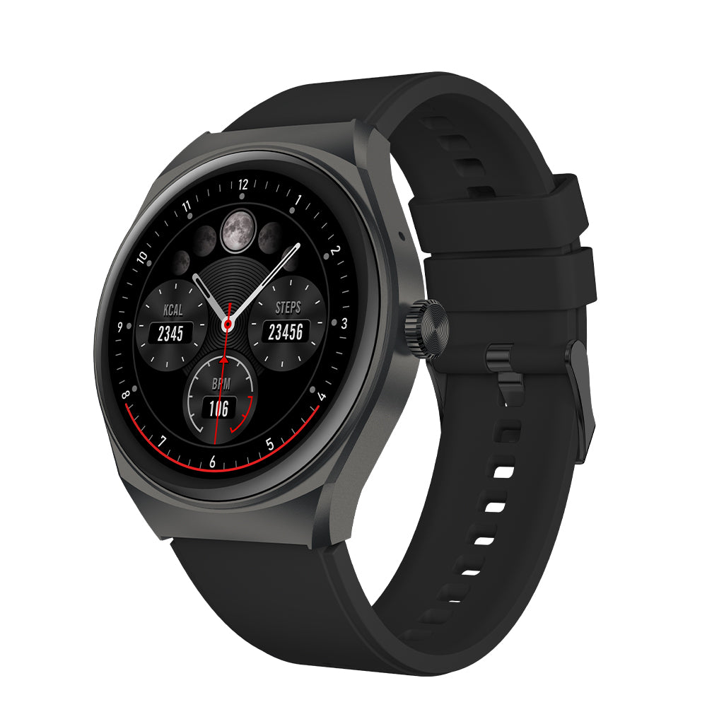 Kit STF Smartwatch Reloj Kronos Trek negro + Audífonos True Wireless K ...