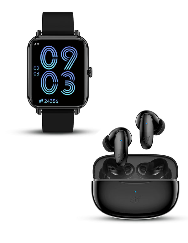 Kit Smartwatch Reloj Kronos Ultimate + Audífonos True Wireless Icon